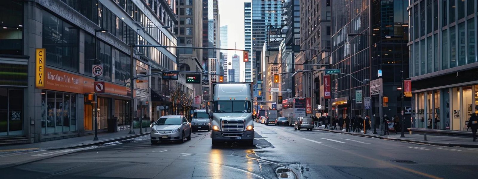 a bustling urban street in toronto features a moving truck expertly positioned, surrounded by towering skyscrapers and clear signage indicating parking permit requirements, capturing the essence of a structured and challenging relocation experience in a vibrant city. a bustling urban street in toronto features a moving truck expertly positioned, surrounded by towering skyscrapers and clear signage indicating parking permit requirements, capturing the essence of a structured and challenging relocation experience in a vibrant city.